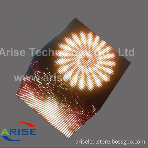 P3mm LED cube display, size (1.152x1.152m) 6 side,Creative LED display for Stage,LED DJ table